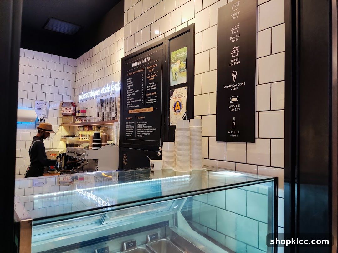 Coffee Shop Interior View