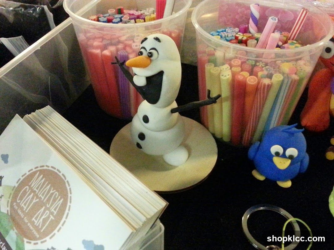 Clay Art Display