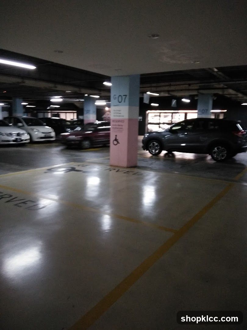 Parking Garage Interior