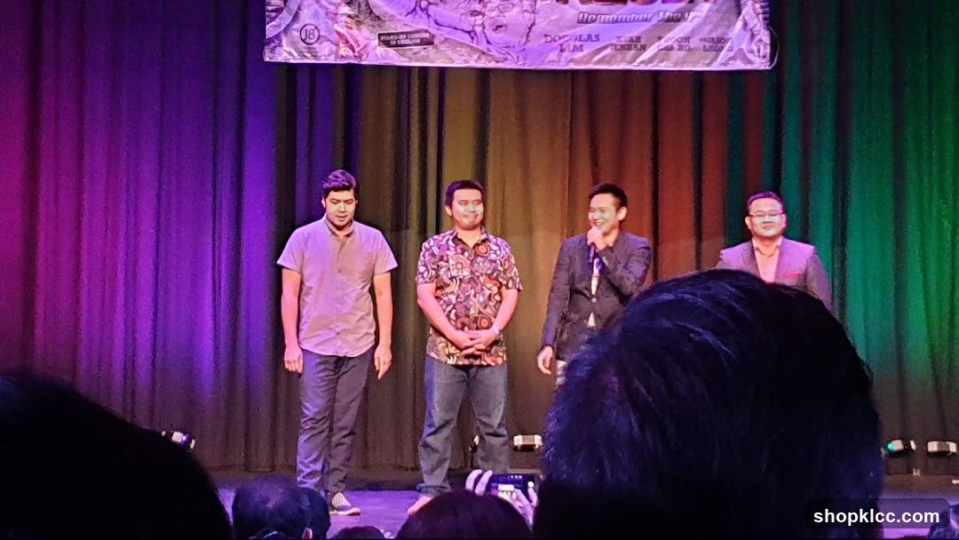 Stage Event with Four Men