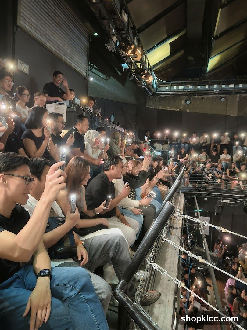 Audience at an indoor event