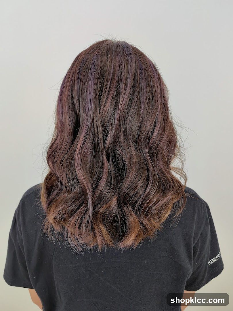 Hair Color Back View