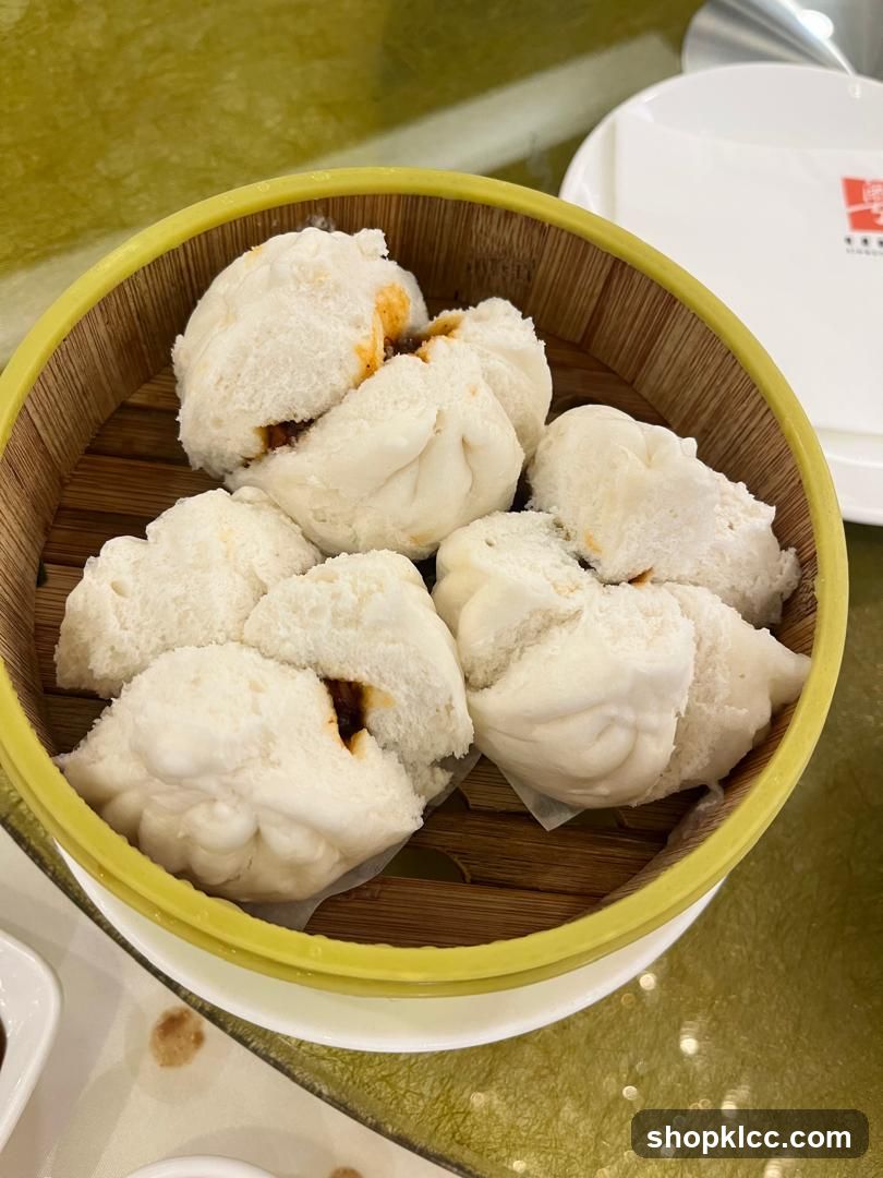 Steamed Buns in Bamboo Steamer