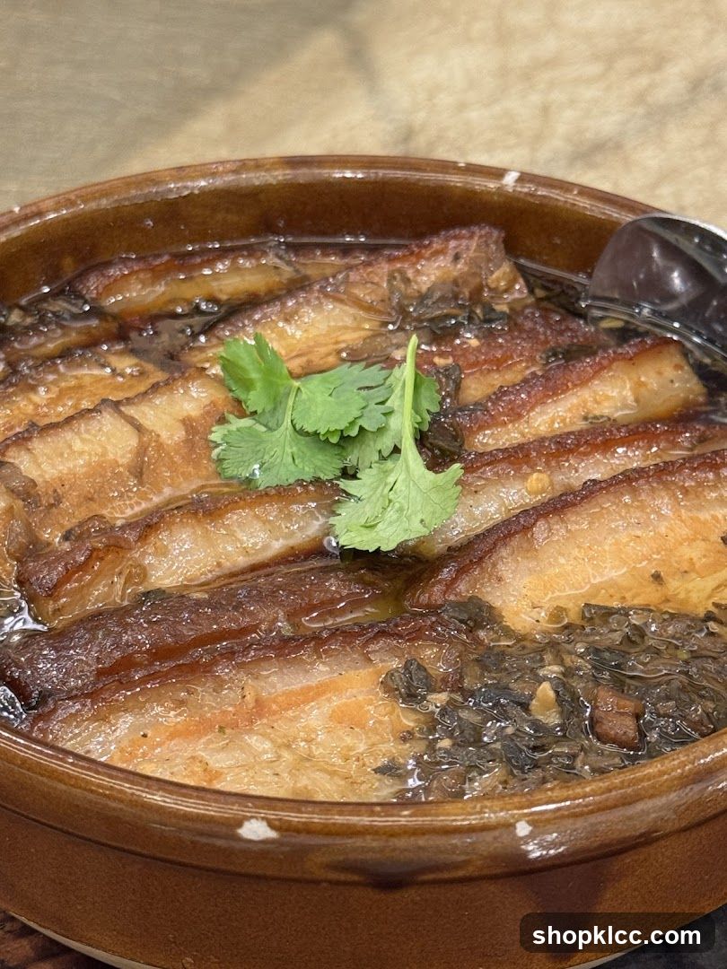 Braised Pork with Preserved Vegetables