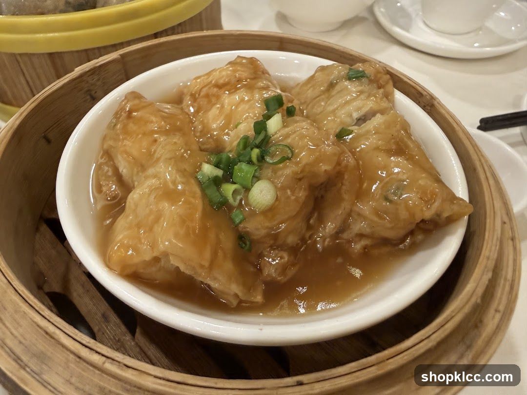 Dim Sum Dish in Steamer Basket