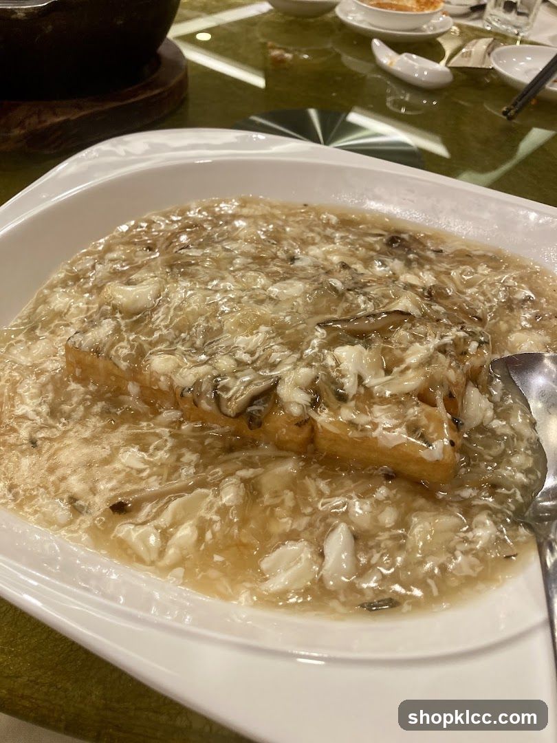 Egg Drop Soup with Tofu
