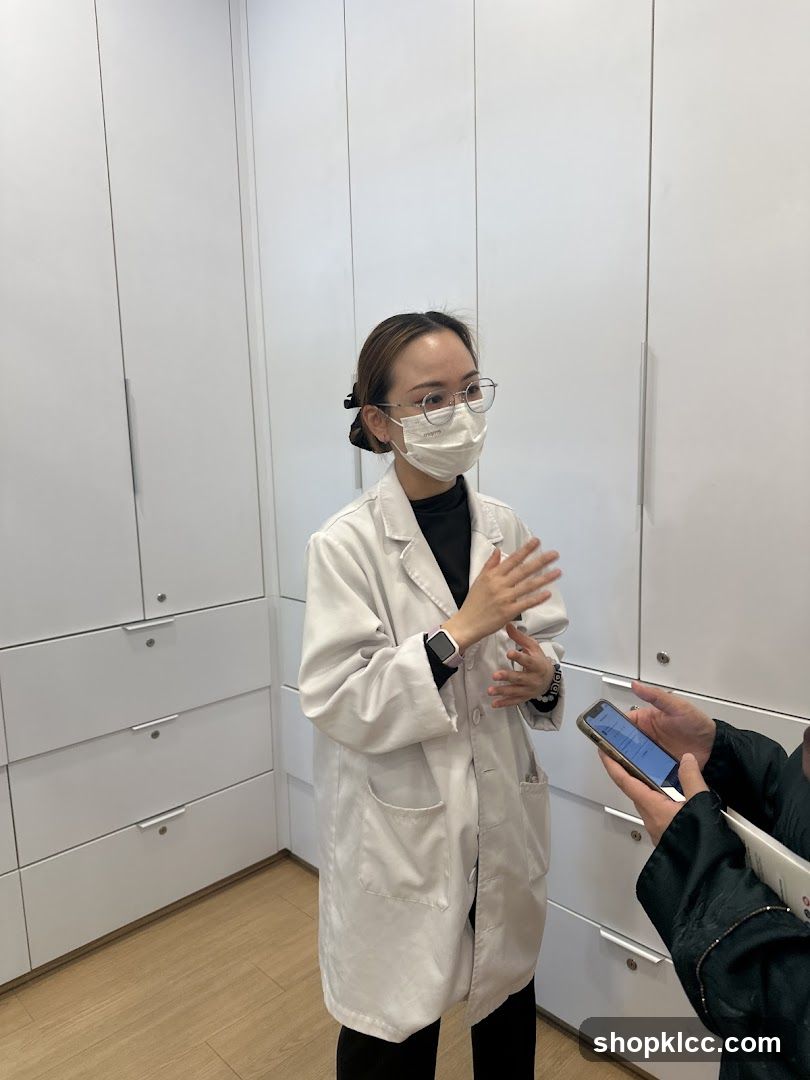 Medical Professional in White Coat