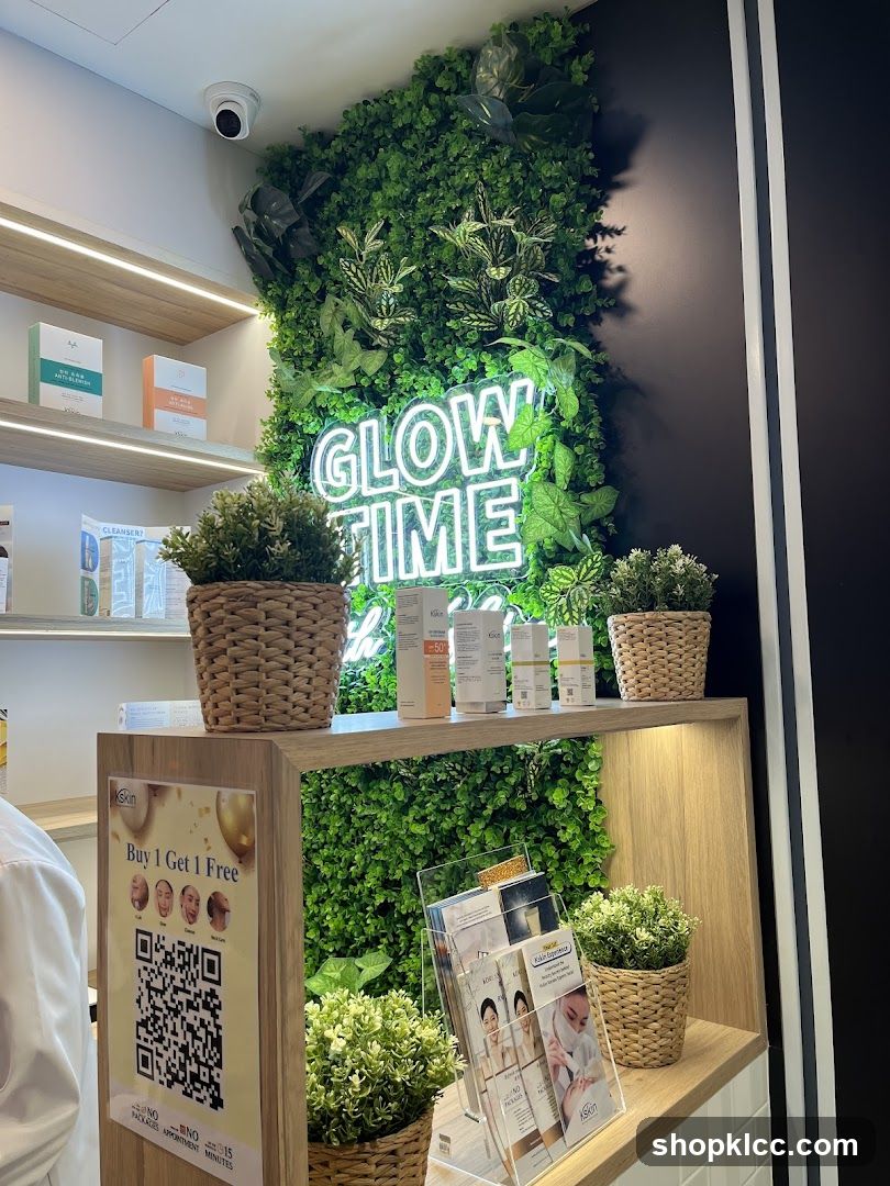 Glow Time Store Interior
