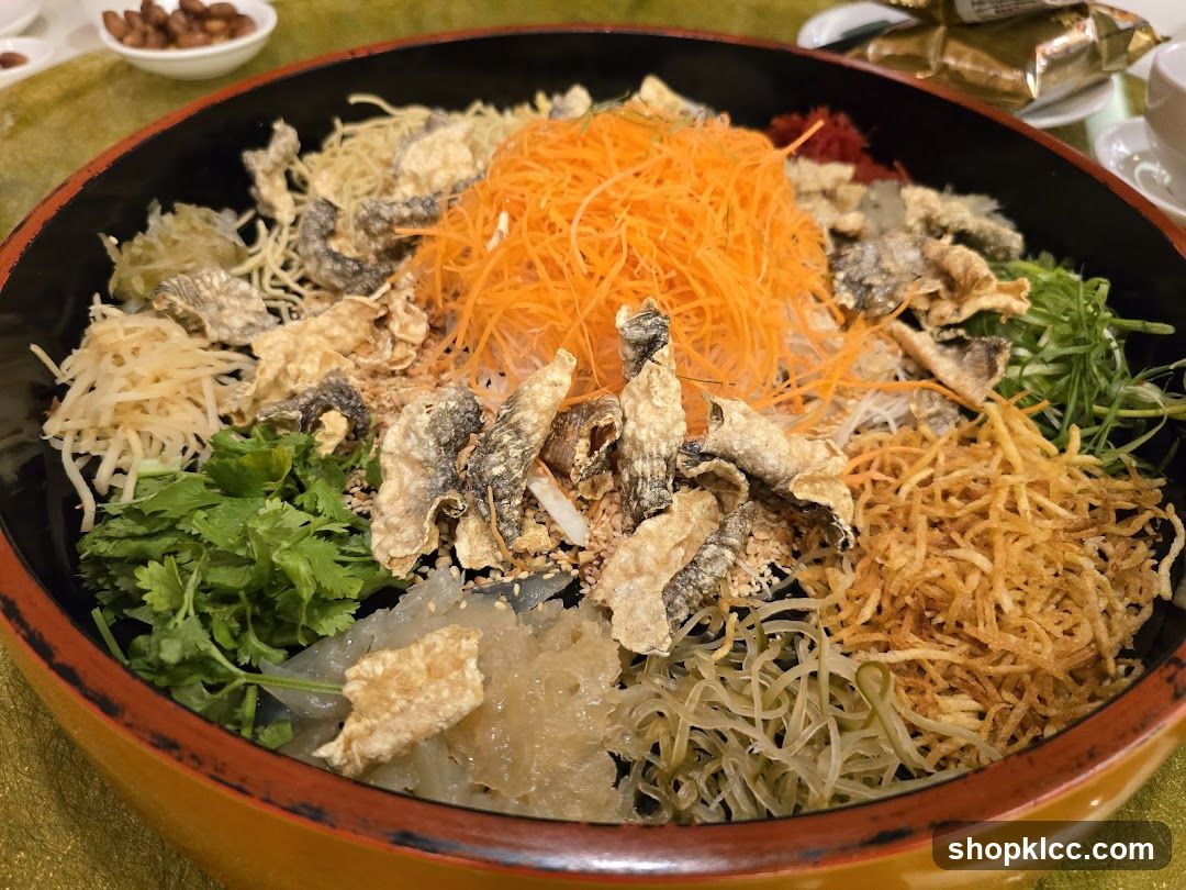 Yusheng (Lion's Dance Salad)