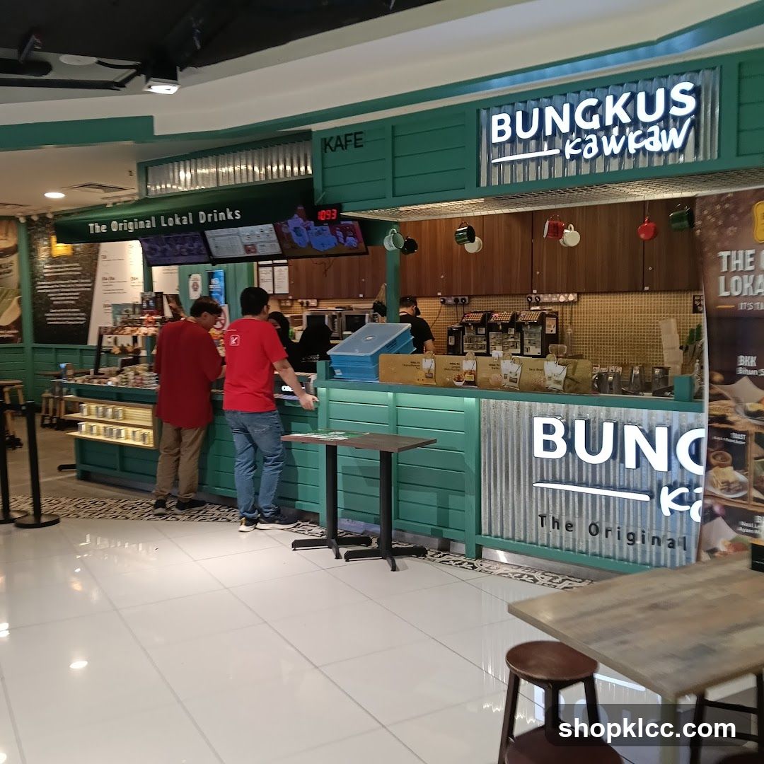Bungkus Kawraw Kafe Interior