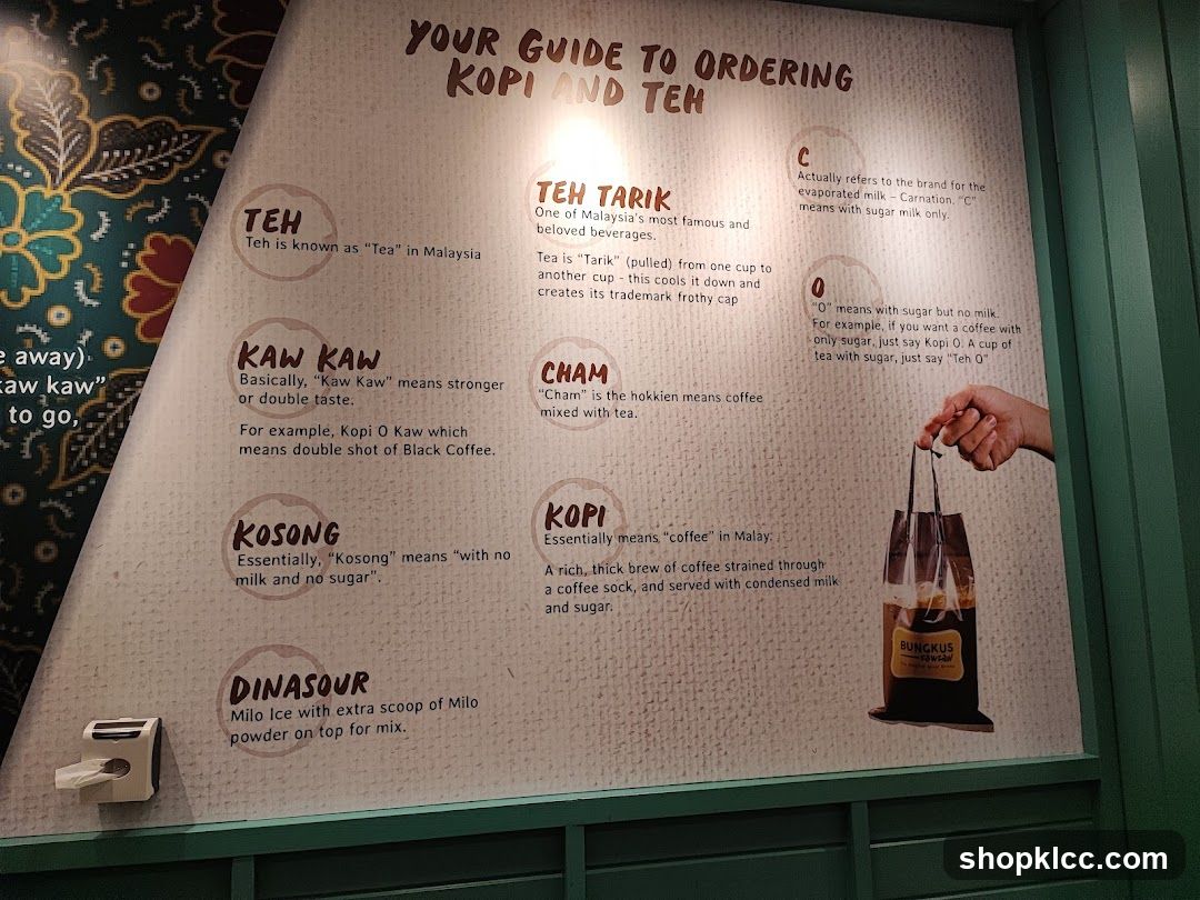 Your Guide to Ordering Kopi and Teh
