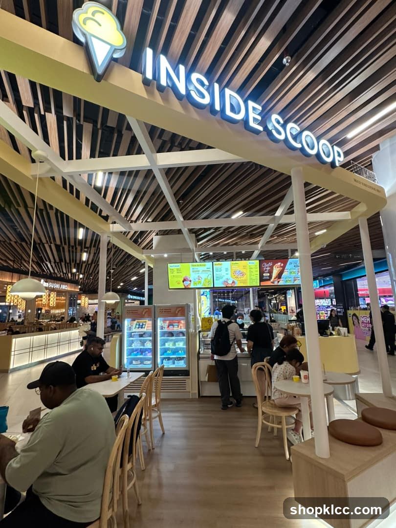 Inside Scoop Interior View