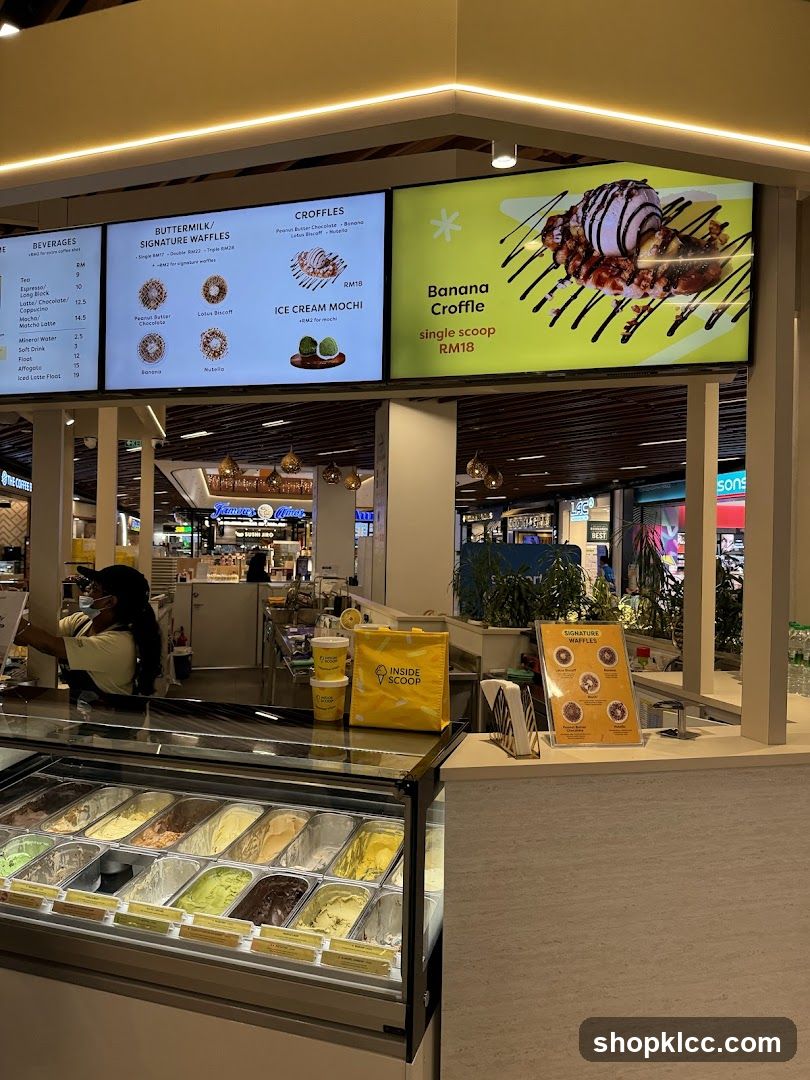 Ice Cream Shop Interior