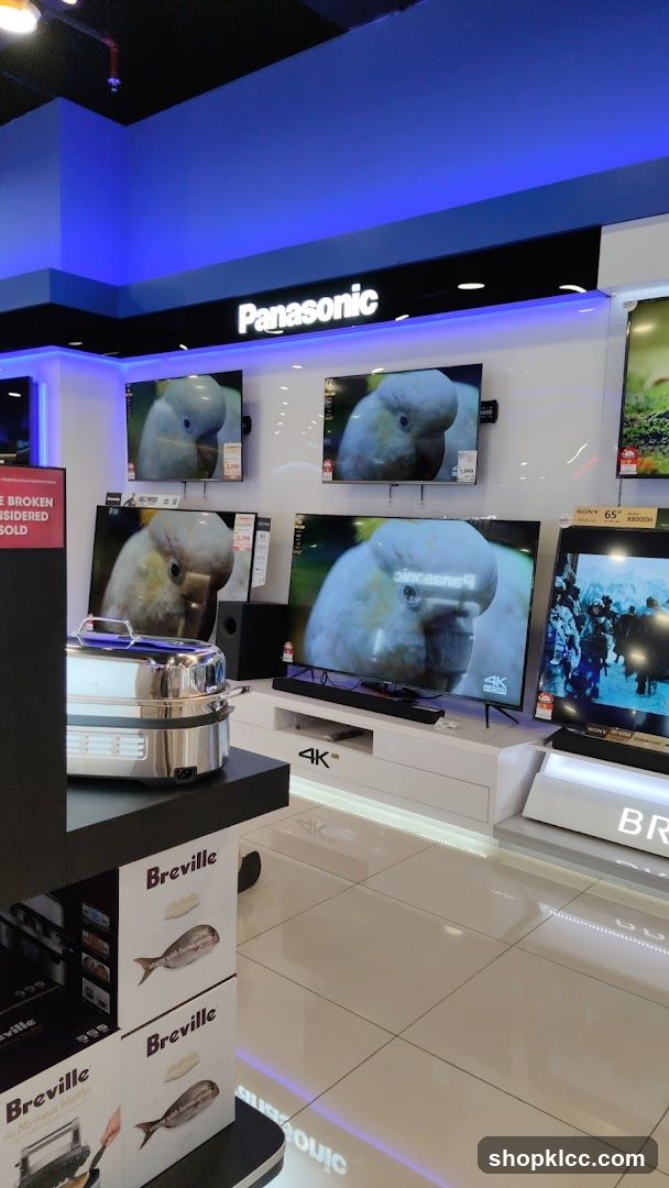 Electronics Store Interior Display