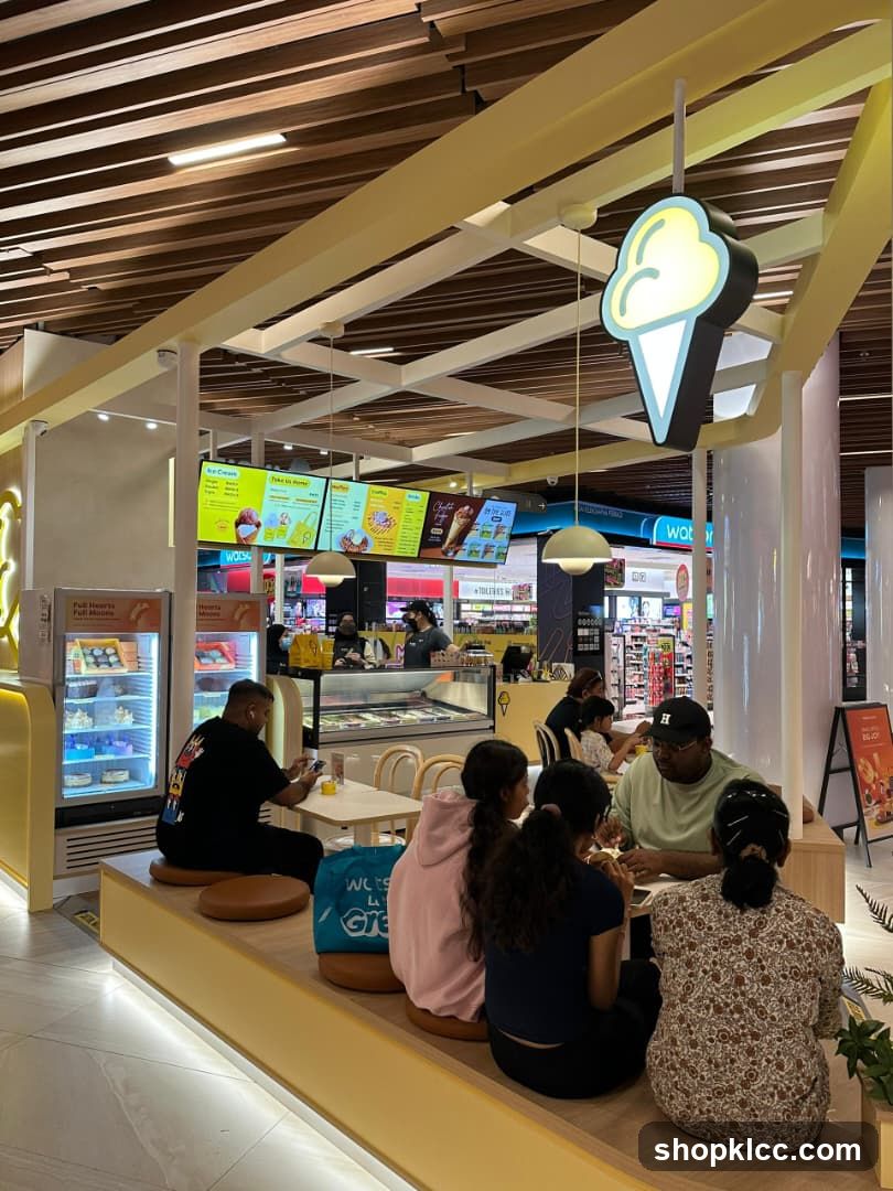 Ice Cream Shop Interior