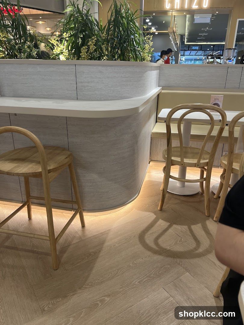 Interior of a modern cafe or restaurant