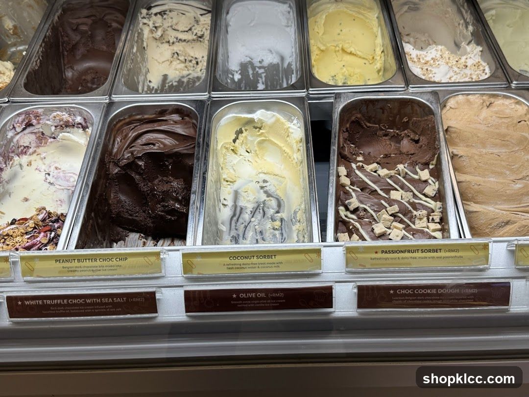 Gelato Display Case
