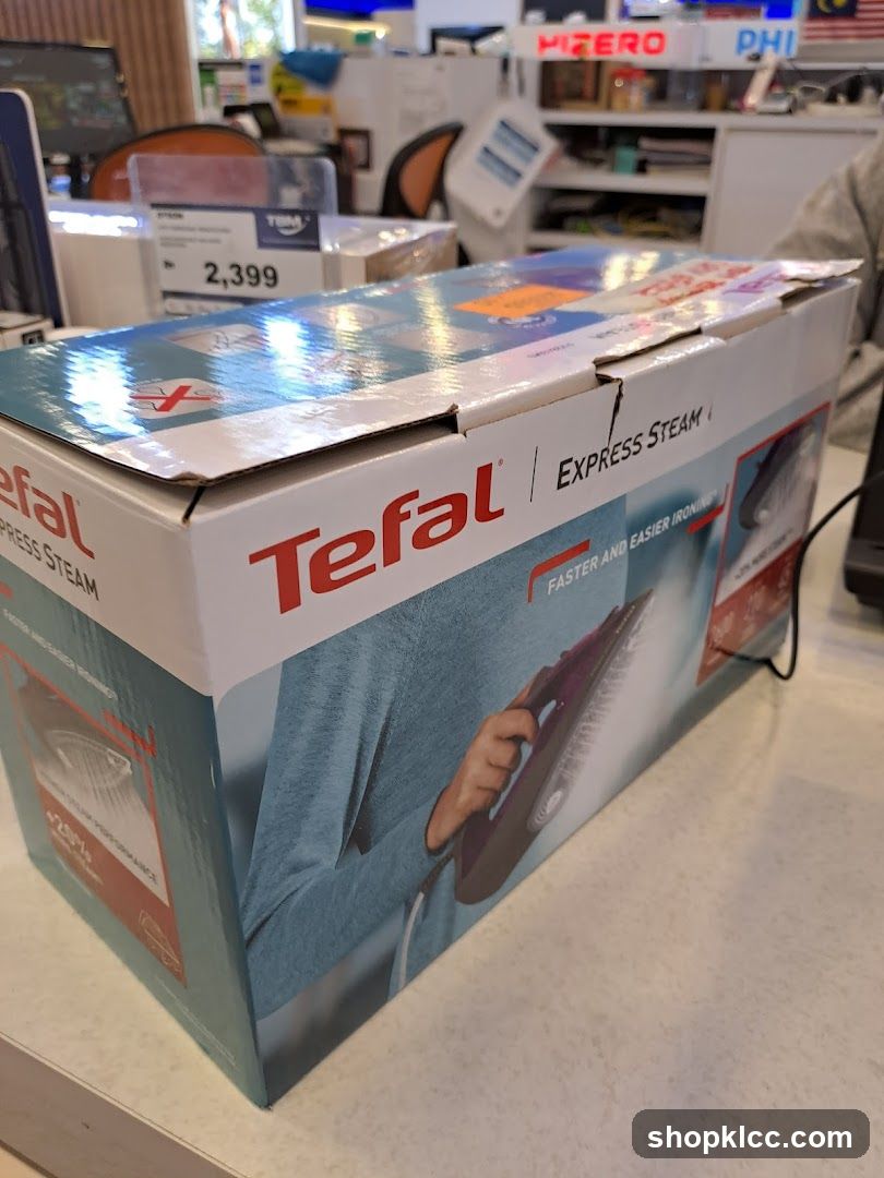 Tefal Iron Box in Store