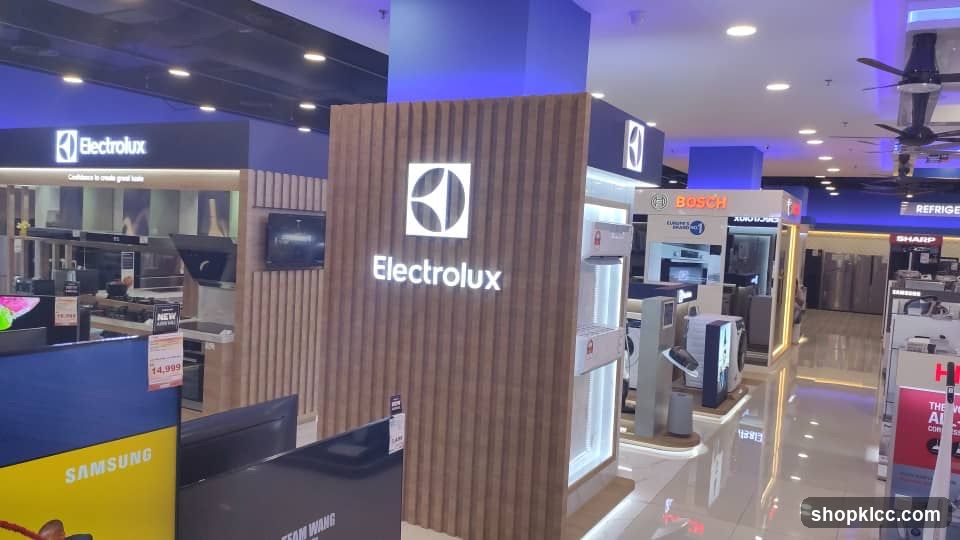 Electrolux Store Interior