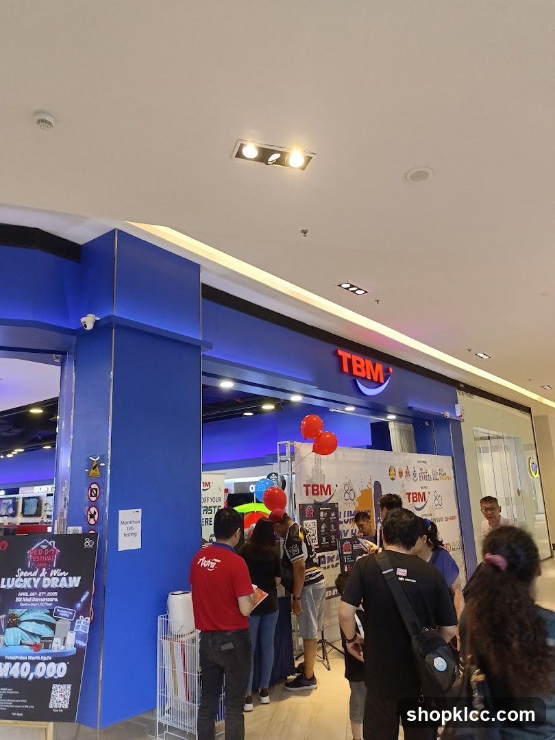 TBM Store Interior Event