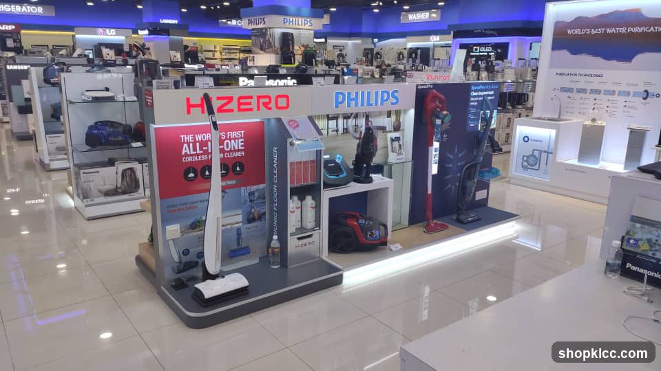 Electronics Store Interior Display