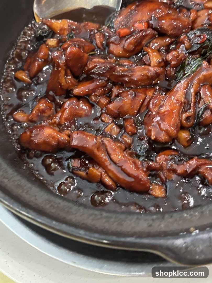 Sauced Meat Dish in Clay Pot