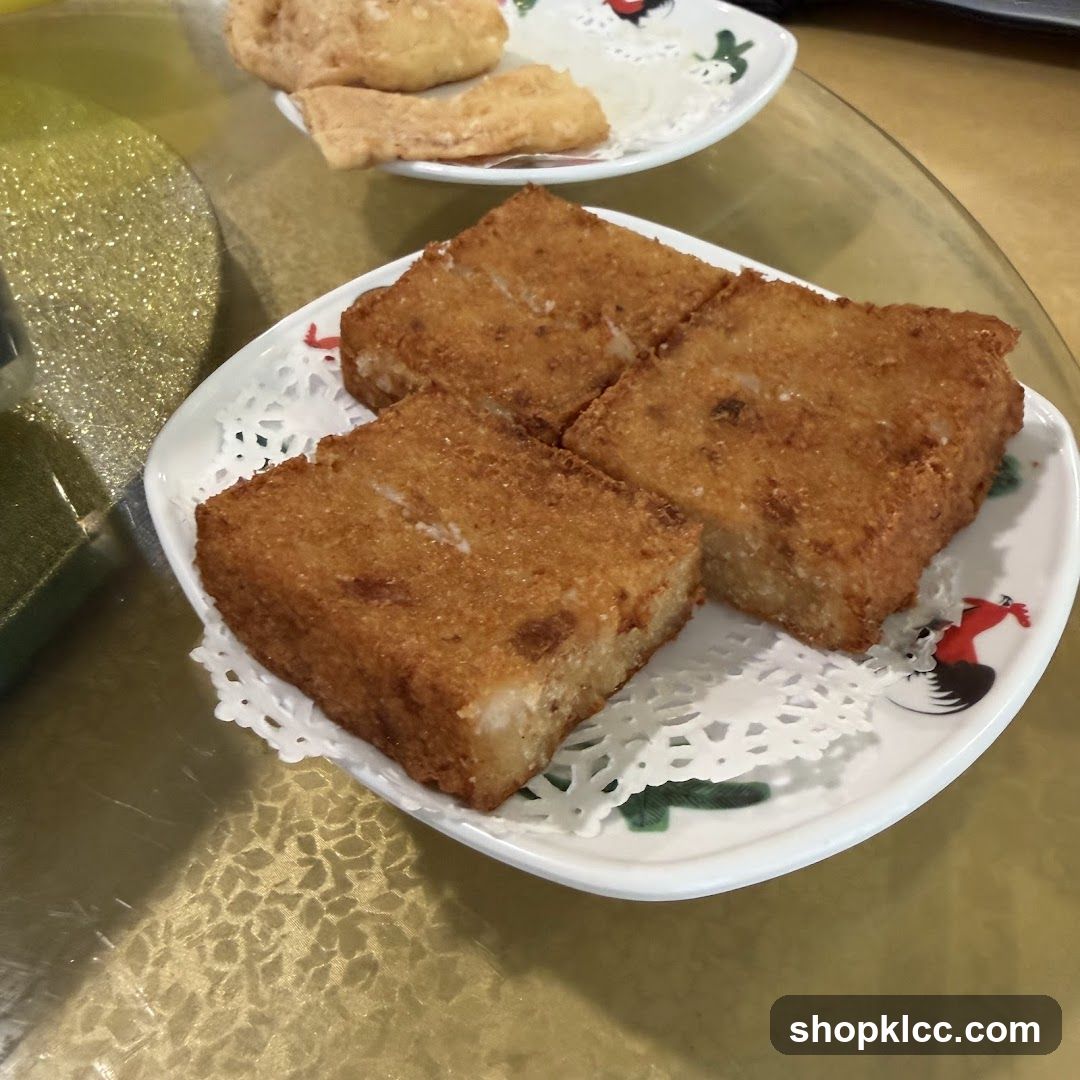 Crispy Fried Cakes on a Plate