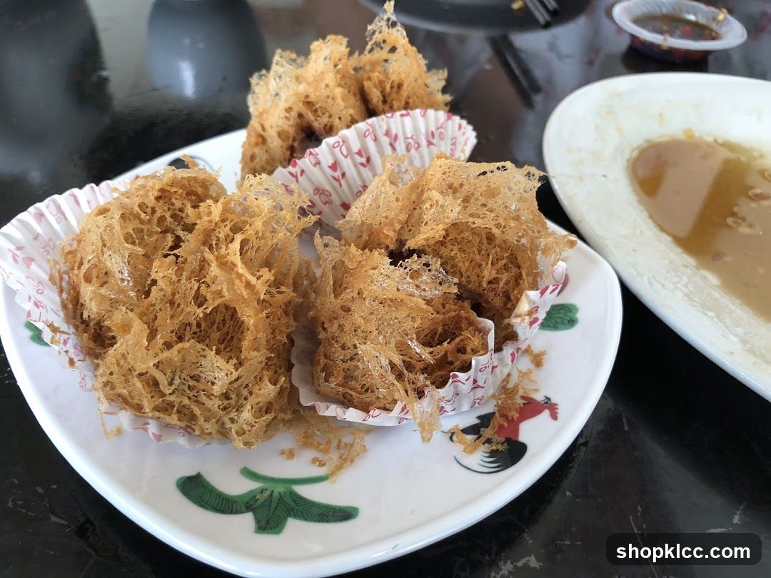 Fried Meat Floss Dessert