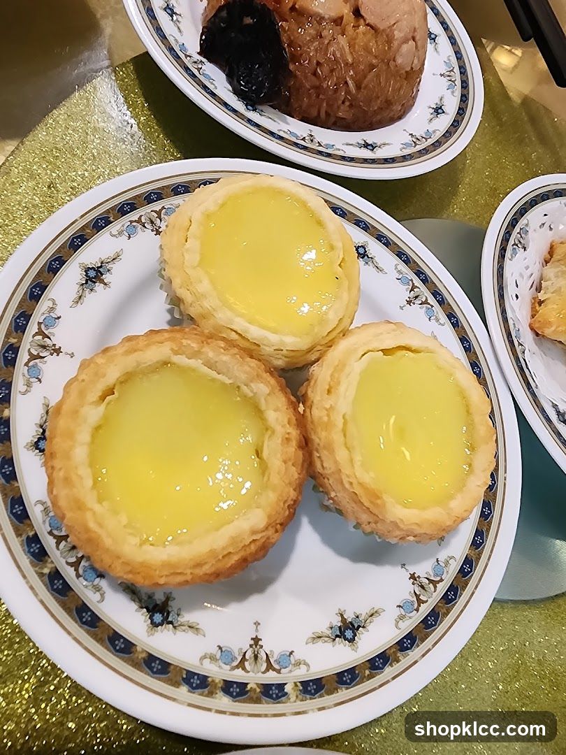 Egg Tarts and Dessert Platter