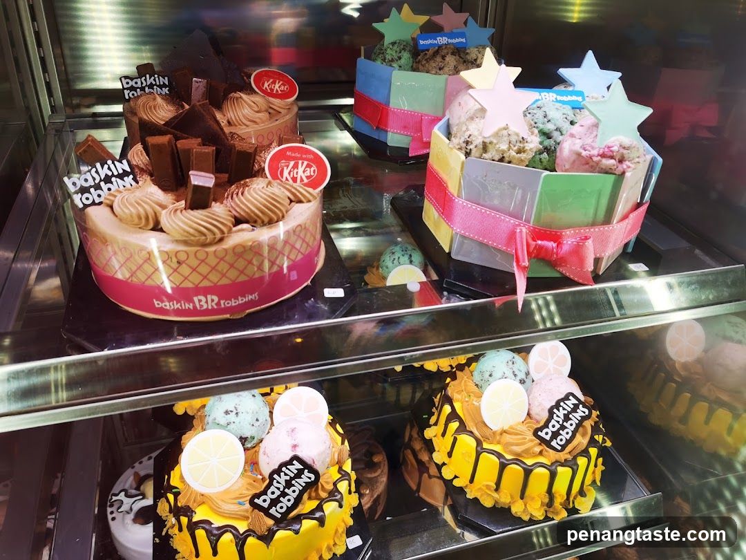 Baskin Robbins Cakes and Ice Cream