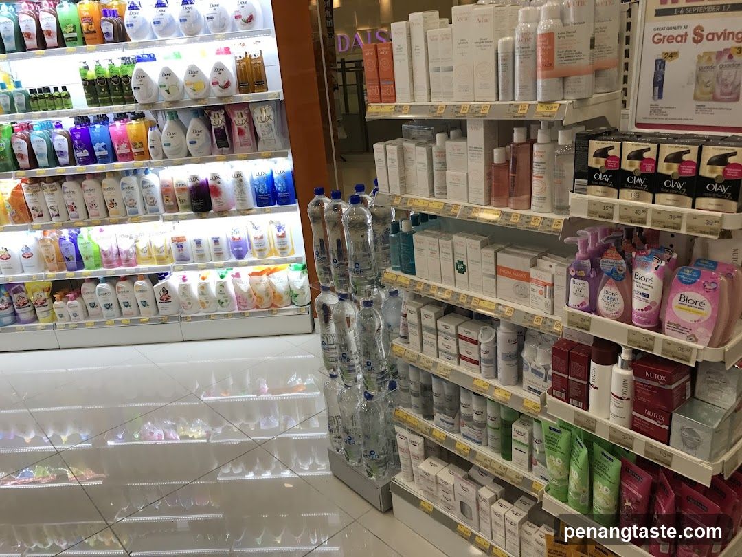Health and Beauty Products Aisle