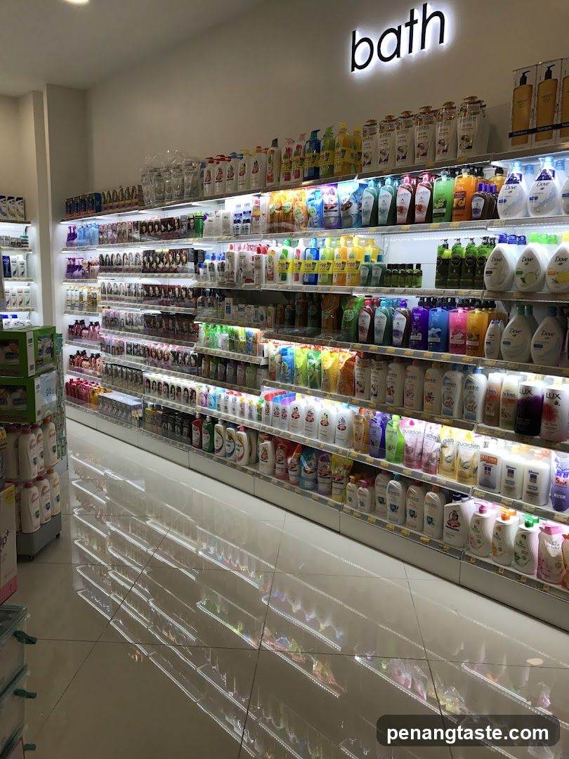 Bath Products Aisle
