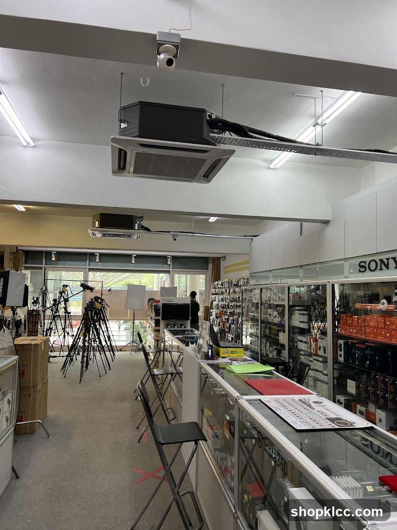 Electronics Store Interior