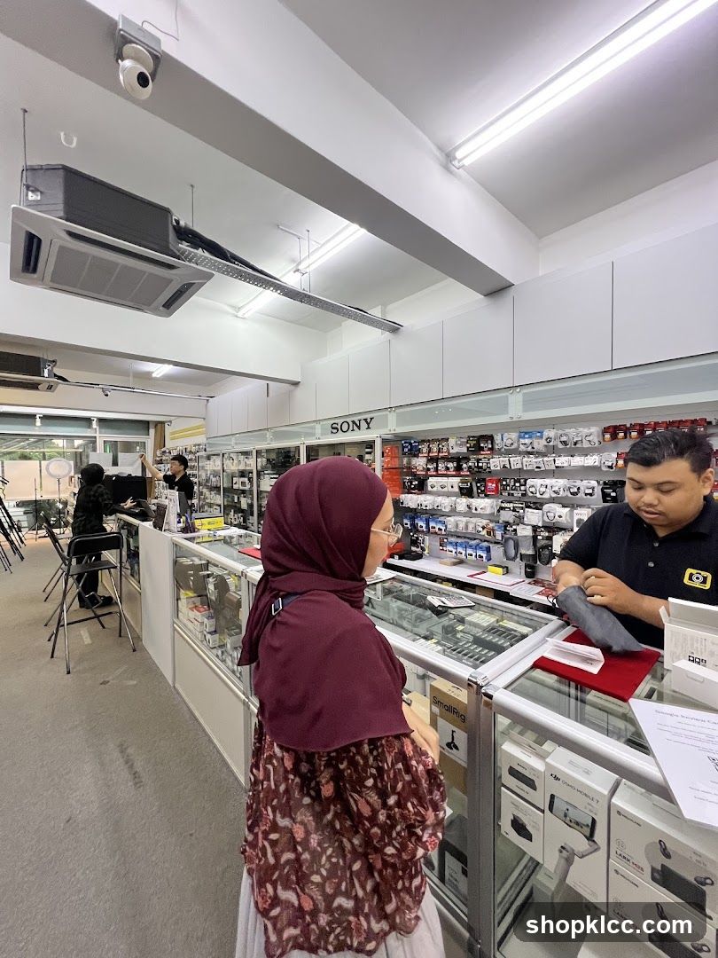 Electronics Store Interior