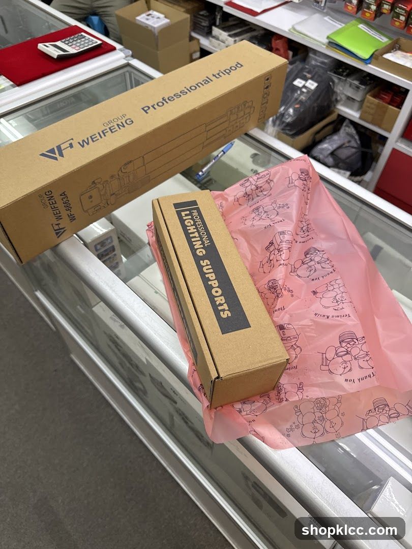 Product Display in Store