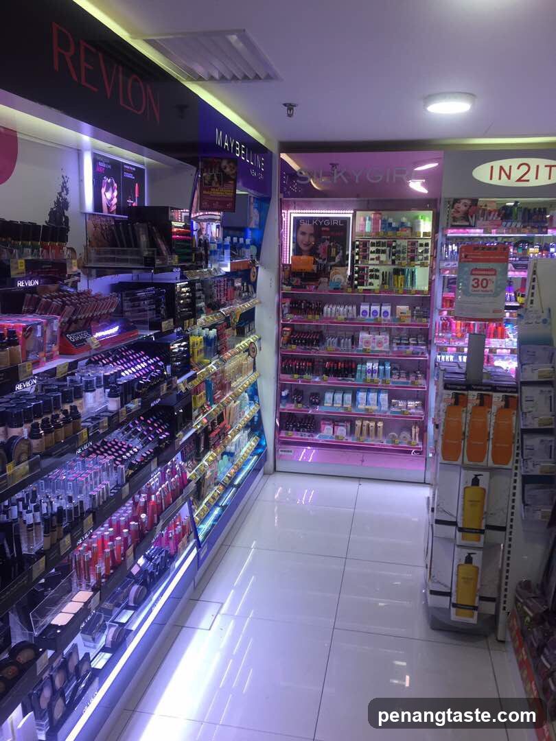 Cosmetics Store Aisles