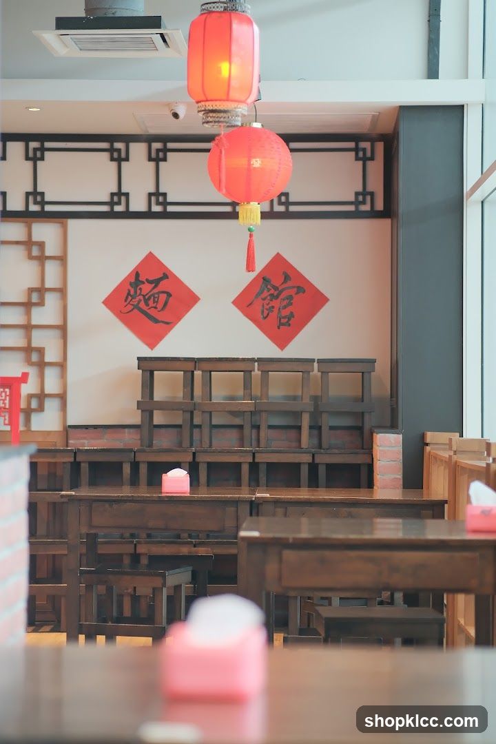Noodle Shop Interior