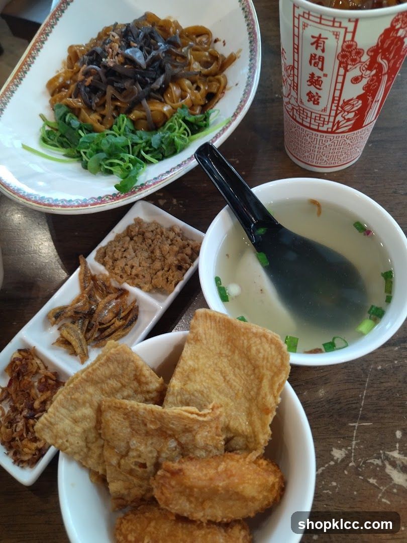 Noodle Meal Spread