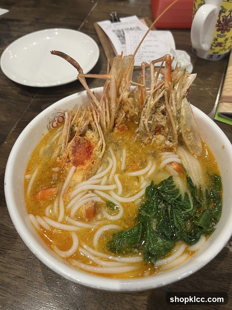 Shrimp Noodle Soup Bowl