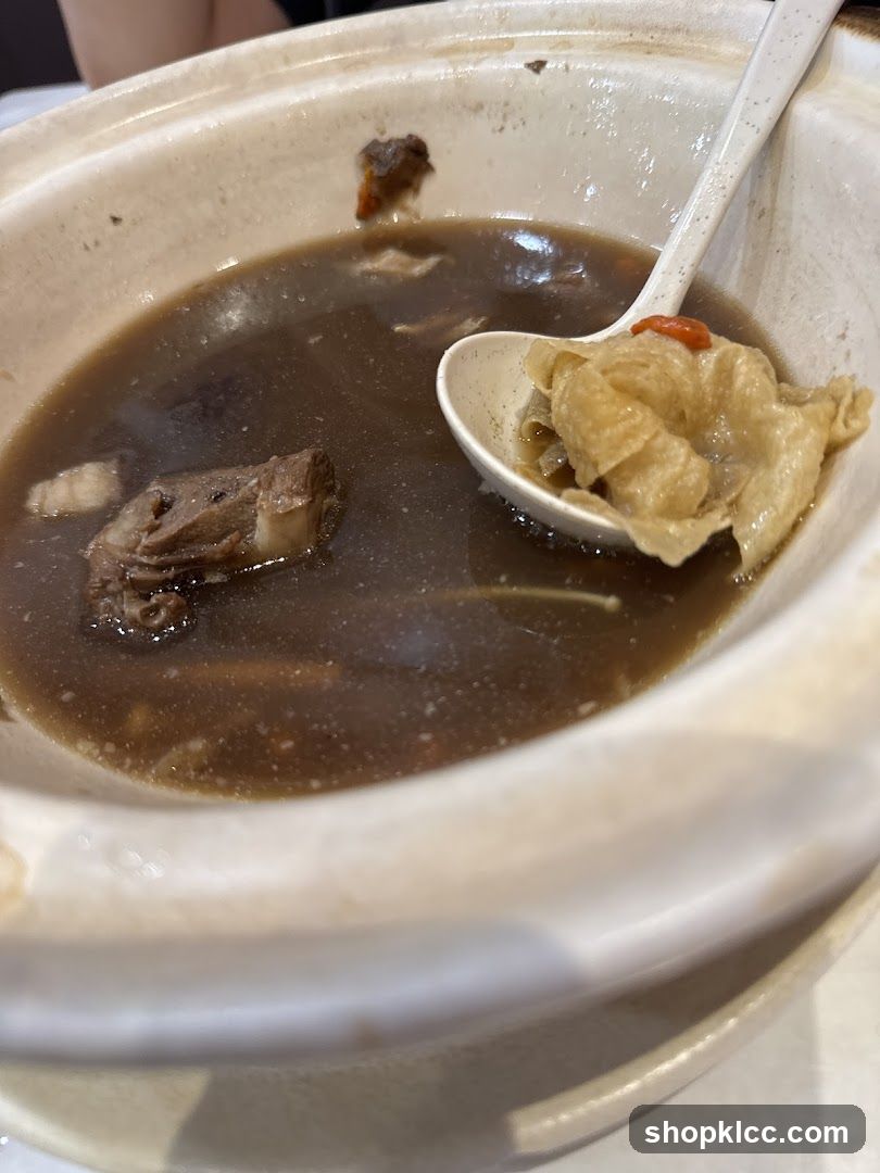 Braised Beef Soup with Tofu Skin