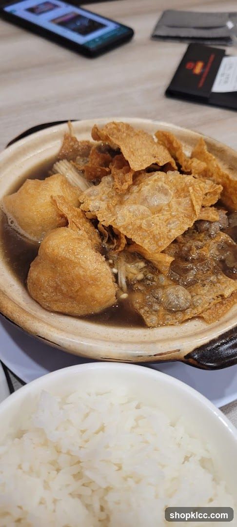 Food Dish with Rice