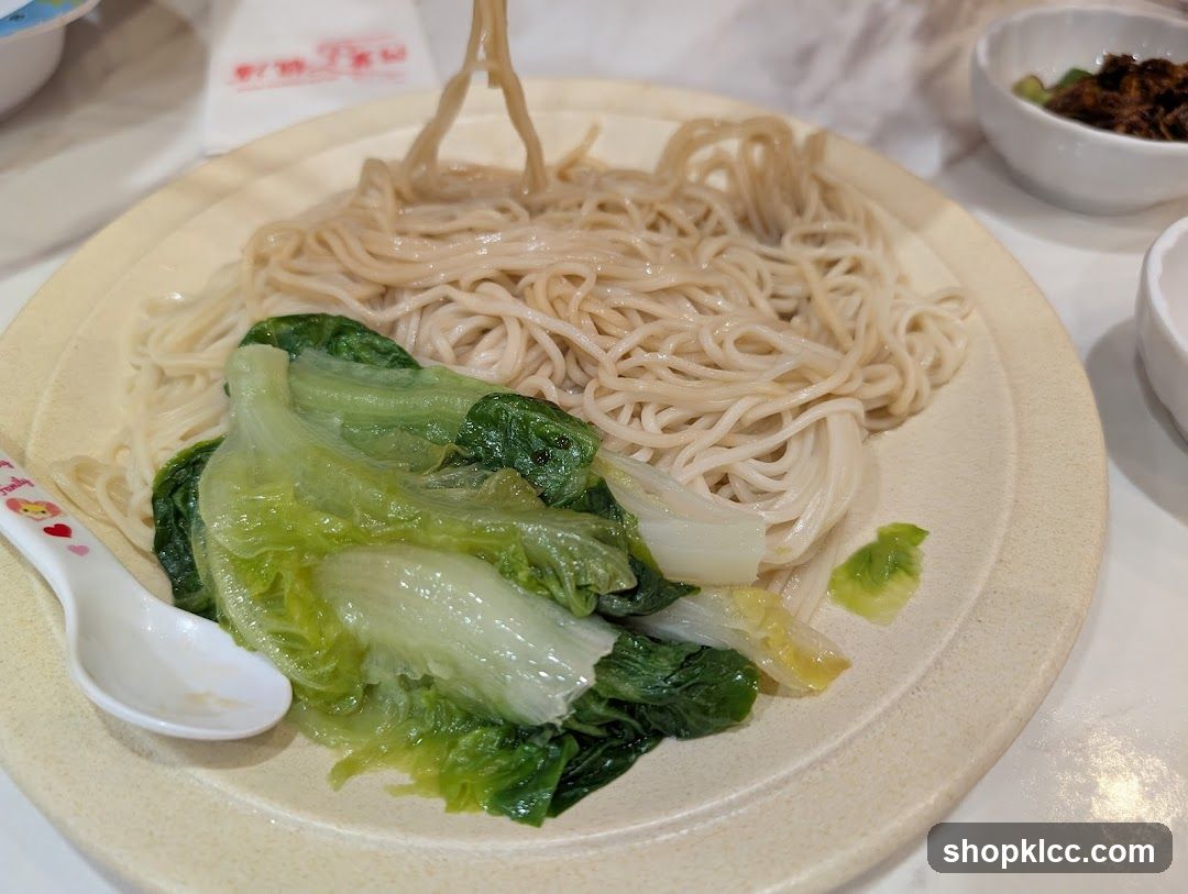 Noodle Dish with Greens