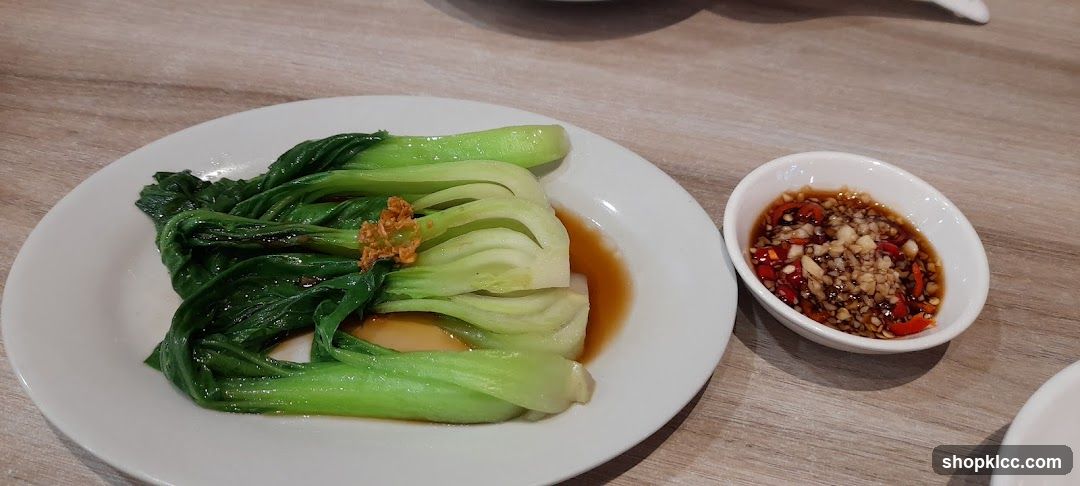 Bok Choy with Garlic Sauce