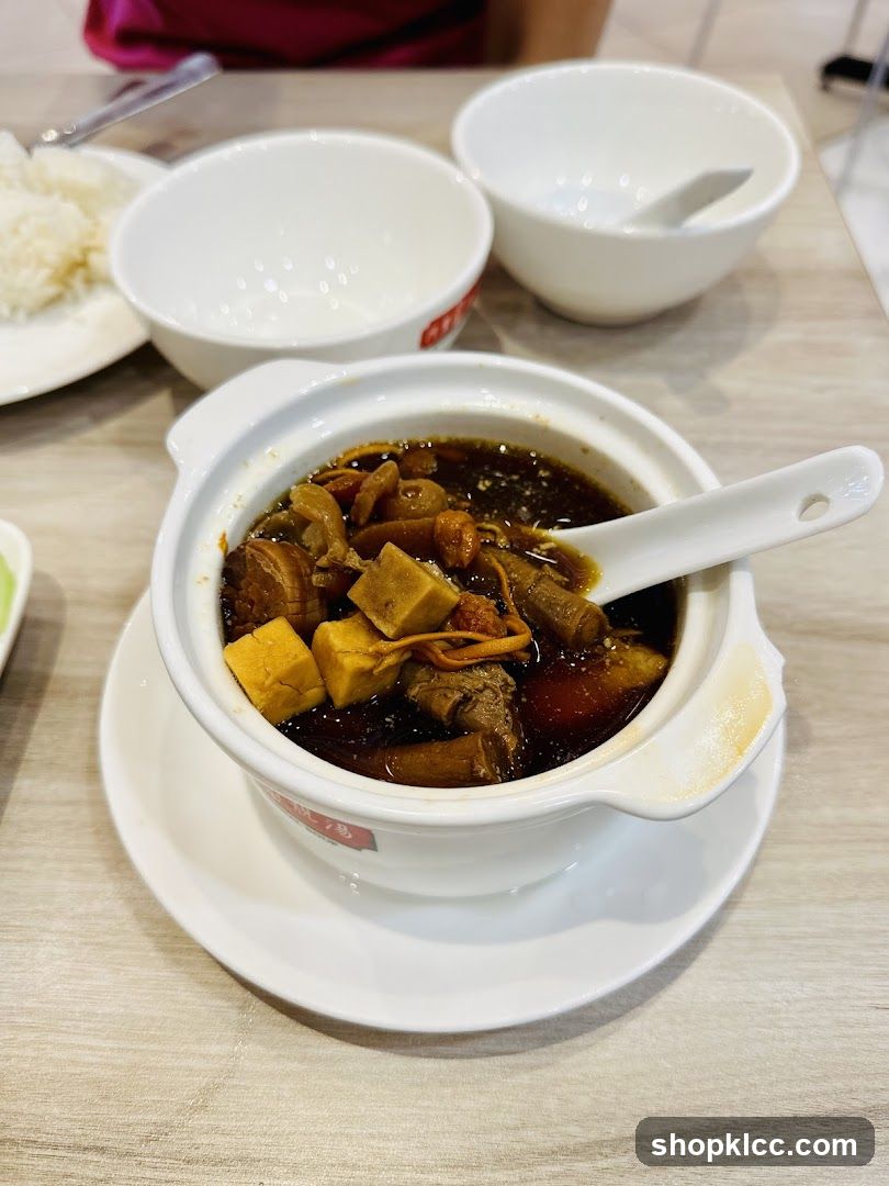 Stew Dish with Tofu and Meat