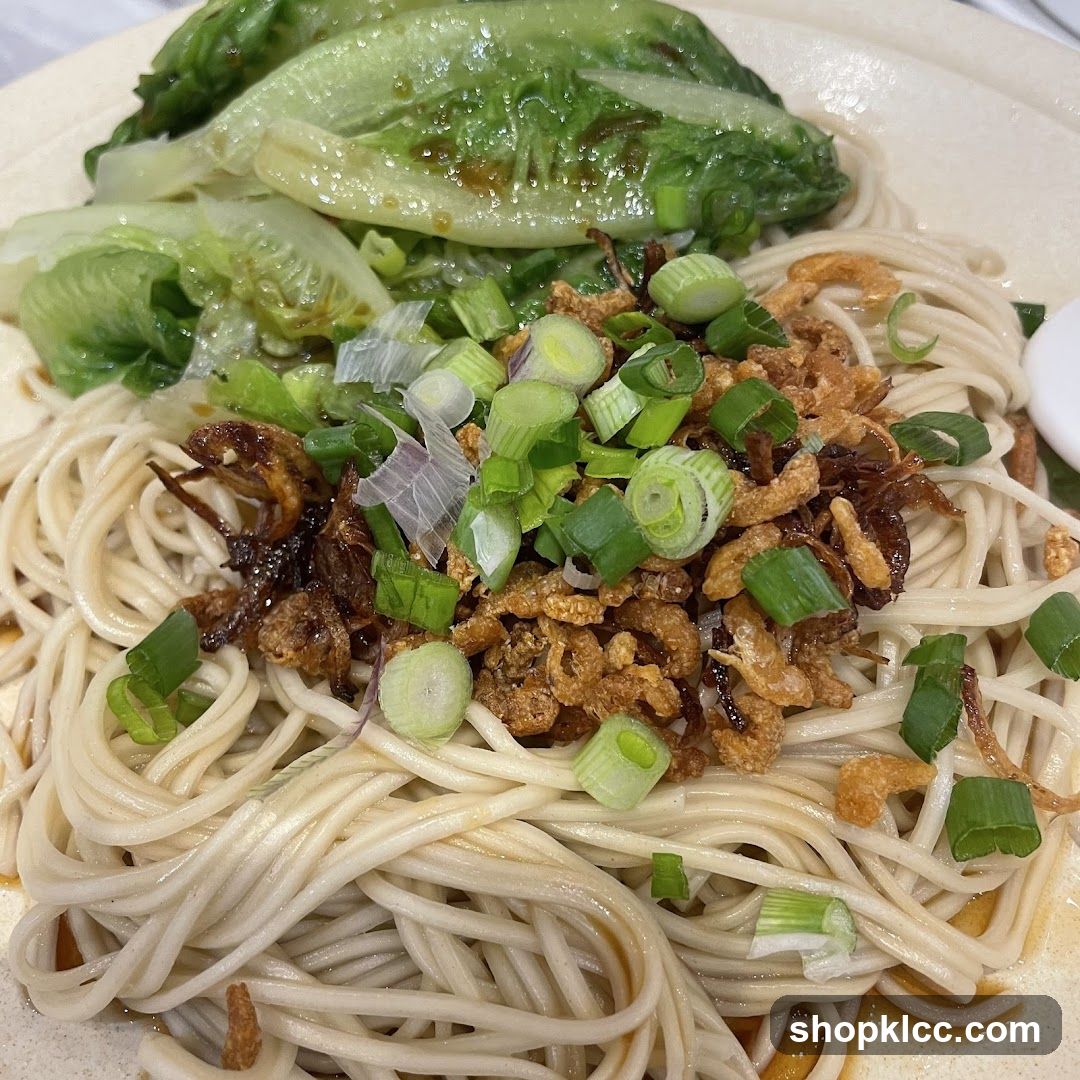 Noodle Dish with Toppings