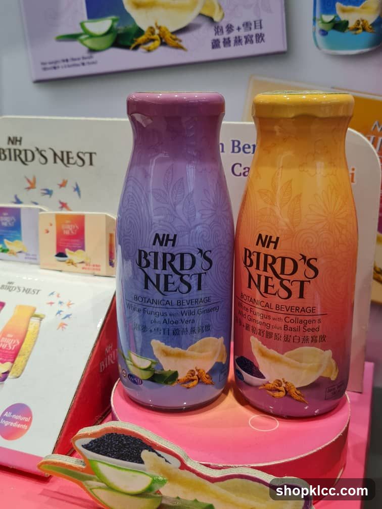 NH Bird's Nest Botanical Beverages Display