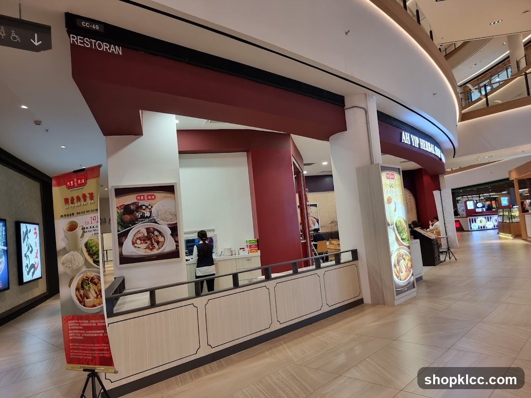 Restaurant Interior with Signage and Posters