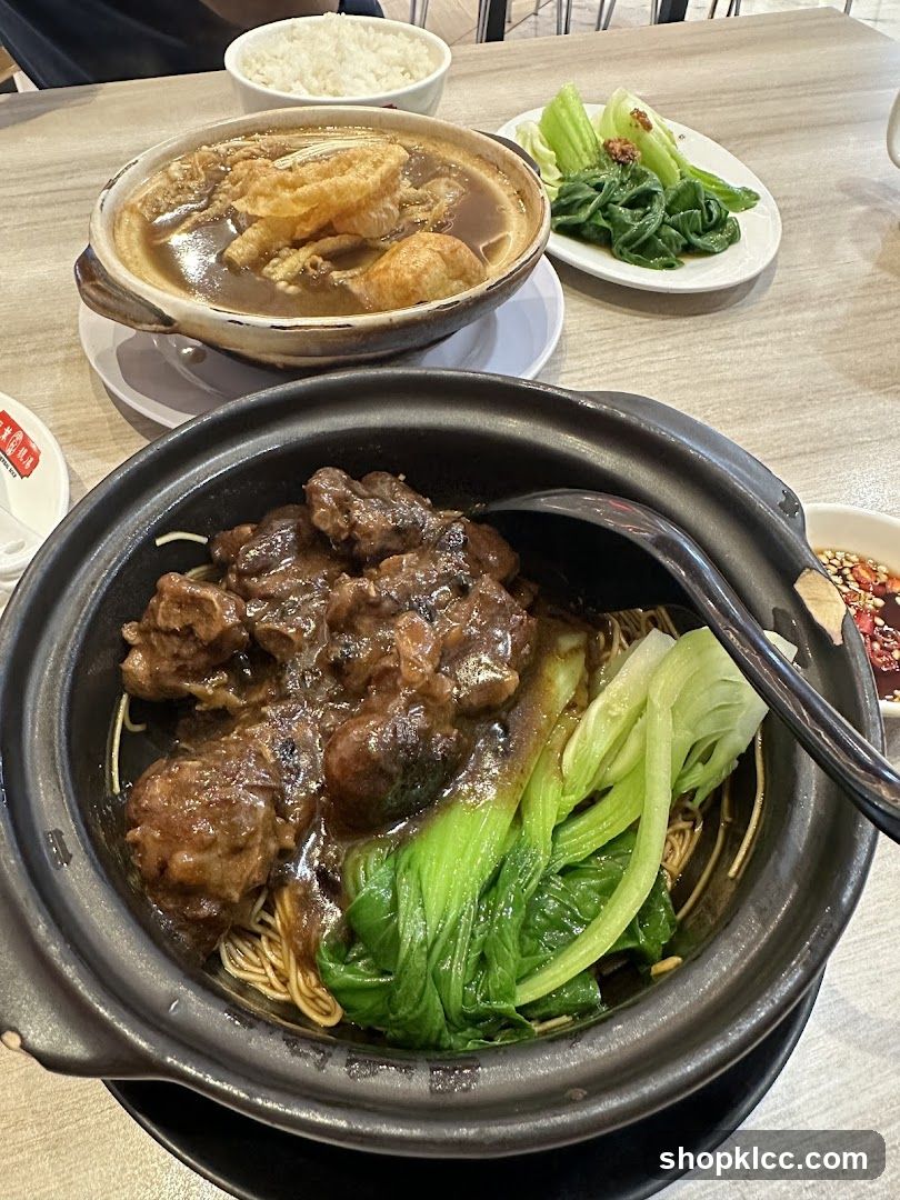 Dish with Meat and Noodles