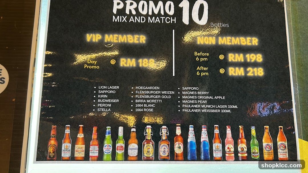 Promo 10 Mix and Match