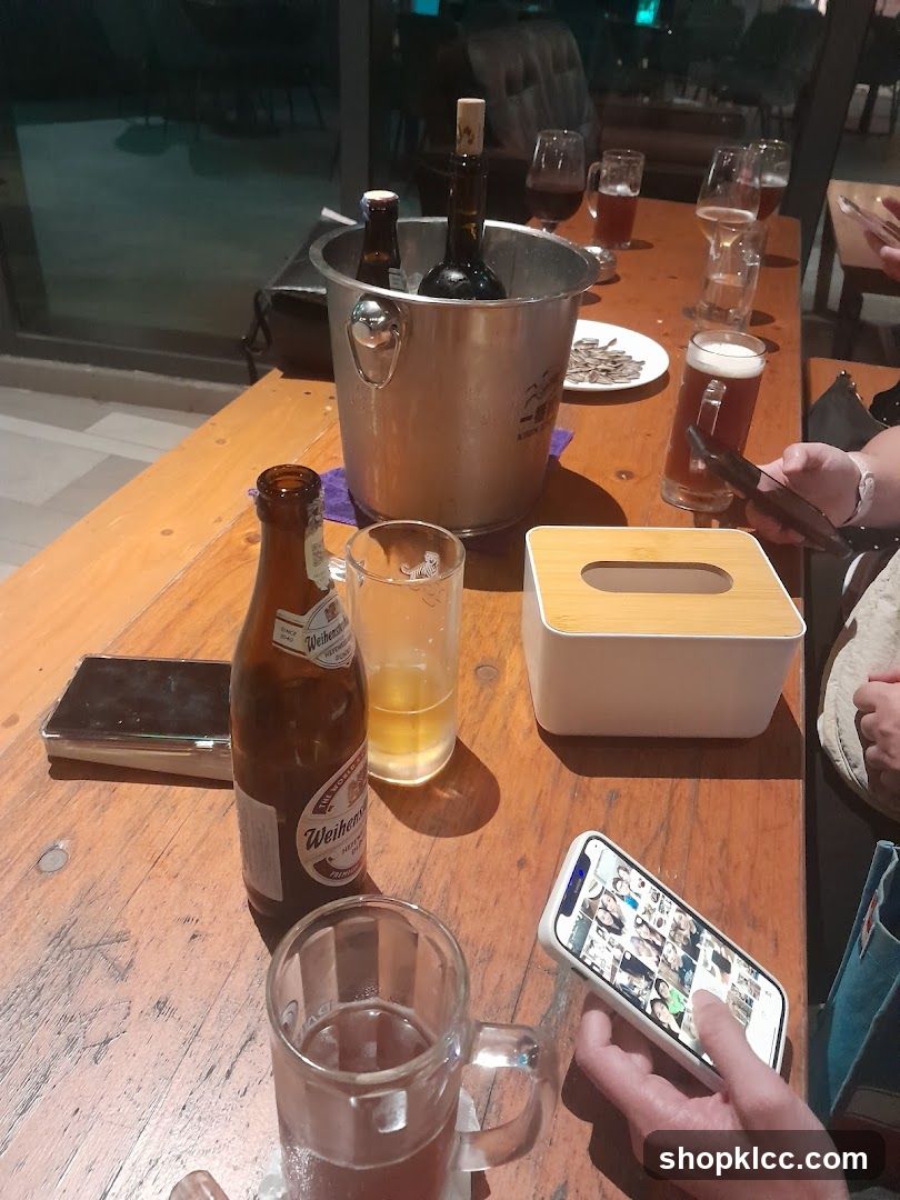 Bar Table Scene